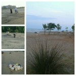 پاکسازی ساحل گیلاکجان از زباله