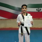 کسب مدال برنز مسابقات تکواندوی قهرمانی استان گیلان توسط نونهال گیلاکجانی