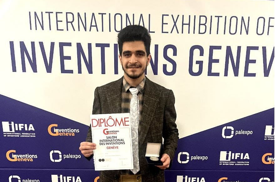 علی اسدی جوان گیلاکجانی موفق به کسب مدال نقره جشنواره بین المللی اختراعات در کشور سوئیس شد.